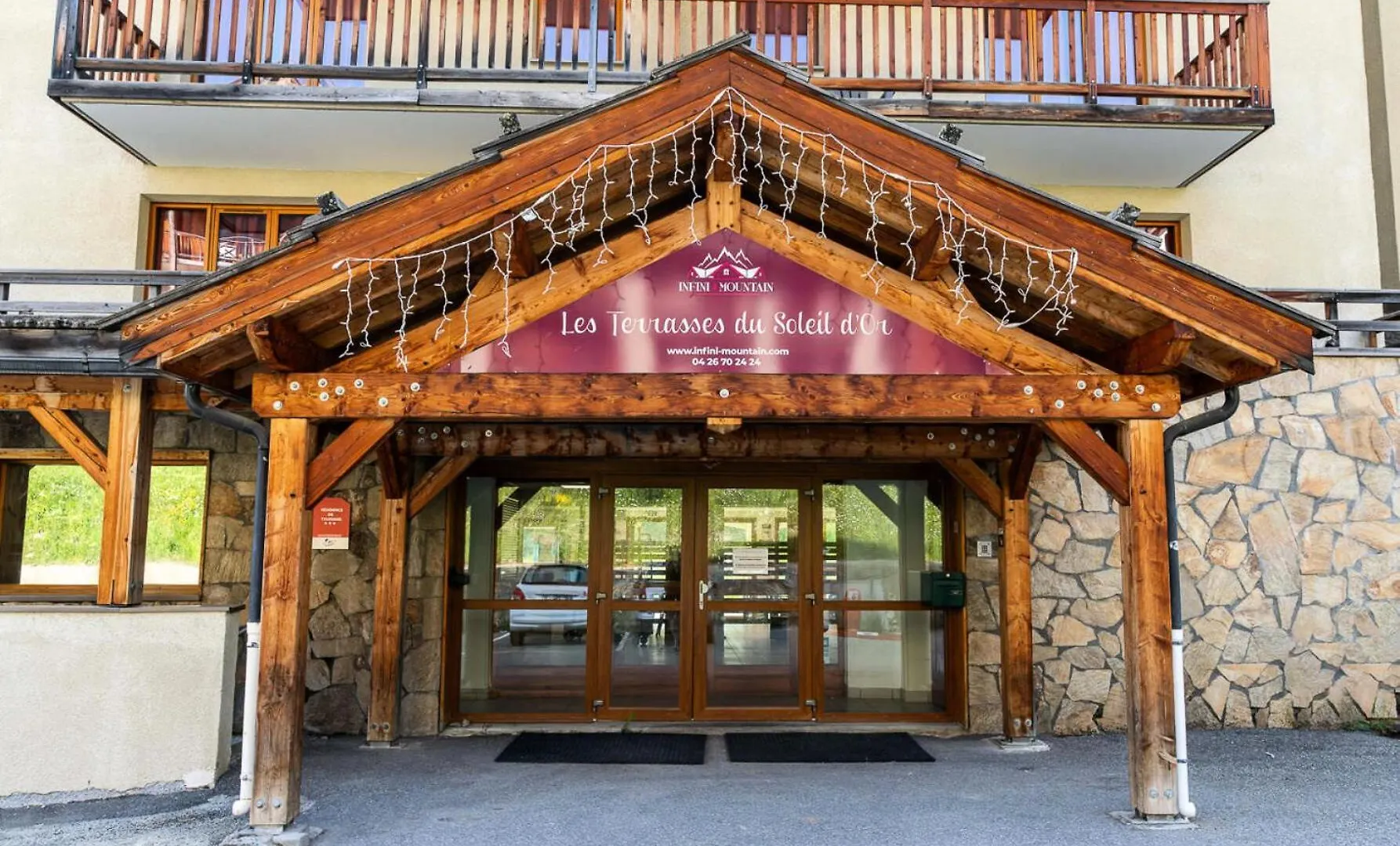 公寓 Residence Les Terrasses Du Soleil D'Or - Chaleureux Appartement Aux Portes Des Pistes Mae-6544 莱索尔